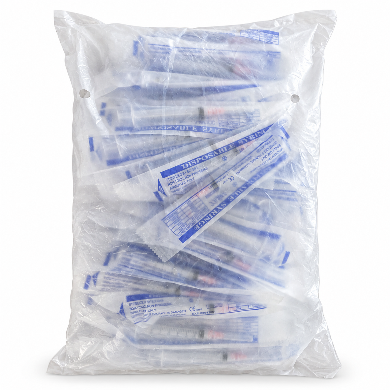 3 mL syringes, 29 gauge, half inch, 100 pack